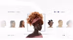 There are eight doll heads from the ‘Code my Crown’ campaign on the left of the screen. One enlarged doll head is positioned in the middle of the screen – it has curly light brown hair, darker skin and is wearing a pink headband. On the right of the screen is a body of text. The title reads: ‘Changing the game for Black Hair’, followed by a block of body text, and the Dove and Afro Hair Library logos.