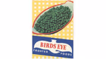 An advert for Birds Eye frozen peas