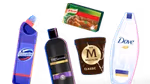 A selection of Unilever products