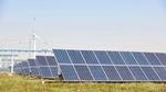 Solar panels and wind power, two key sources of green electricity used by Unilever