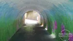 A colourfull tunnel
