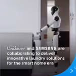 Persil and Comfort branding imagery representing a collaboration focused on smart home laundry innovation.