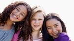 A group of young girls